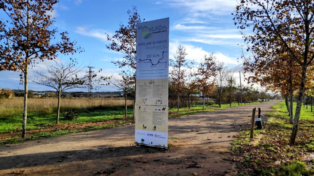 VÍA VERDE de Manacor a&nbsp;Artá