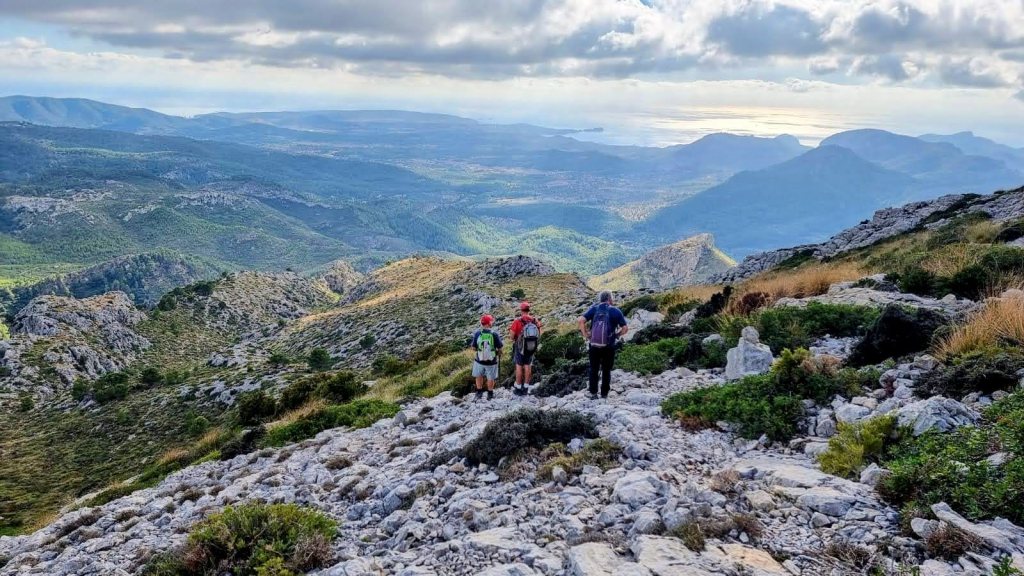 PUIG DE GALATZÓ por el Coll d’Estellencs