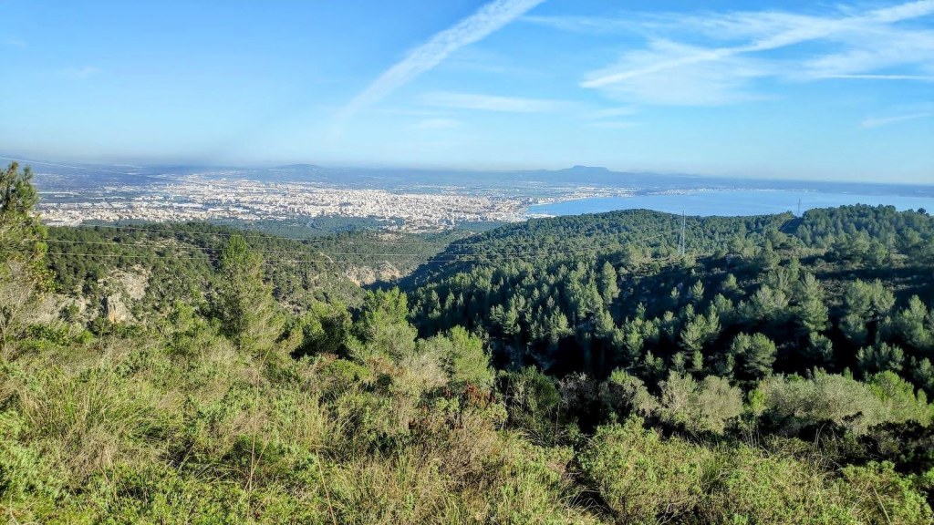SERRA DE NA BURGUESA desde la&nbsp;Vileta
