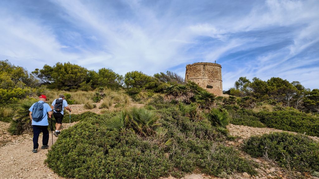Torre d’Albarca desde Cala Mesquida