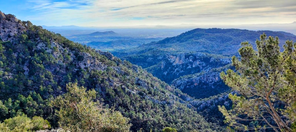 Canaleta de Massanella desde Cúber - Caminando por Mallorca