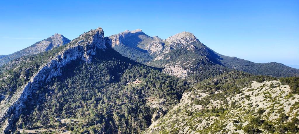 PUIG DES CASTELLOT desde el Coll de sa&nbsp;Batalla