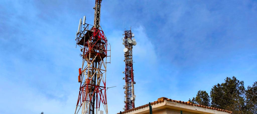 ANTENAS DE CALVIA desde el Mirador de Na&nbsp;Burguesa